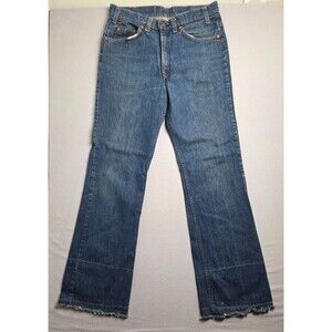 Vintage 1980 Levi's 517 Jeans Mens 34x33 Orange Tab Bootcut High Rise USA 80's